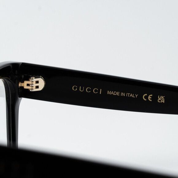 Gucci Women Eyeglasses Black Square GG1791O 005 NEW AUTHENTIC main image 12